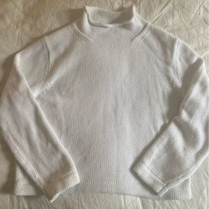 J. Crew Cropped Roll-neck Sweater large